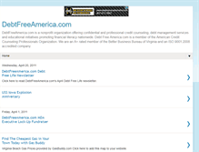 Tablet Screenshot of debtfreeamericacom.blogspot.com