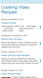 Mobile Screenshot of cooking-video-recipes.blogspot.com