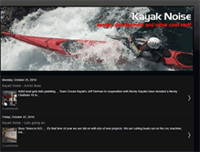 Tablet Screenshot of kayaknoise.blogspot.com