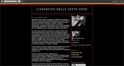 Desktop Screenshot of esercitosettenote.blogspot.com