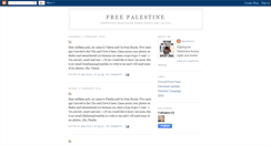 Desktop Screenshot of palestine786.blogspot.com