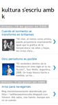 Mobile Screenshot of kulturasescriuambk.blogspot.com