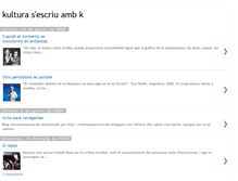 Tablet Screenshot of kulturasescriuambk.blogspot.com