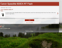 Tablet Screenshot of canonspeedlite600exrtflash.blogspot.com