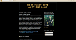 Desktop Screenshot of northwestblvdauctionsblog.blogspot.com