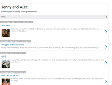 Tablet Screenshot of jennyandalec.blogspot.com