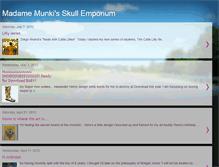 Tablet Screenshot of madamemunki.blogspot.com