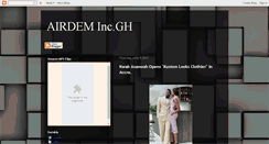 Desktop Screenshot of airdemincghana.blogspot.com