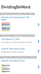 Mobile Screenshot of dividingdeword.blogspot.com