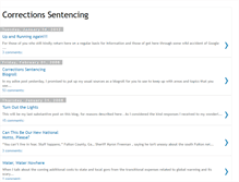 Tablet Screenshot of correctionssentencing.blogspot.com