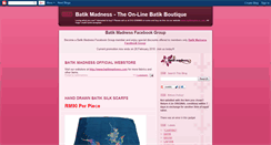 Desktop Screenshot of batikmadness.blogspot.com