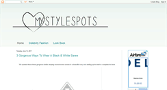 Desktop Screenshot of mystylespots.blogspot.com