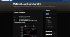 Desktop Screenshot of matemadisucn.blogspot.com