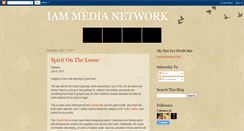 Desktop Screenshot of iammedianetwork.blogspot.com