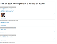 Tablet Screenshot of fansdezackycodygemelosabordoyenaccion.blogspot.com