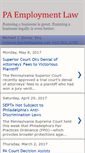 Mobile Screenshot of paemploymentlaw.blogspot.com