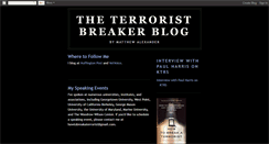 Desktop Screenshot of howtobreakaterrorist.blogspot.com