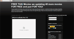 Desktop Screenshot of freethaitv.blogspot.com