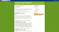Desktop Screenshot of generalsgardennews.blogspot.com