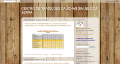 Desktop Screenshot of ctgsinuelodaserra.blogspot.com