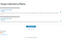 Tablet Screenshot of grupolibertadlapalmalosllanosdearidan.blogspot.com