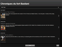 Tablet Screenshot of chroniquesdufortbastiani.blogspot.com