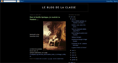 Desktop Screenshot of le-blog-de-la-classe.blogspot.com