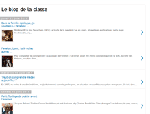 Tablet Screenshot of le-blog-de-la-classe.blogspot.com