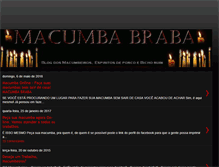 Tablet Screenshot of macumbabraba.blogspot.com