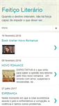 Mobile Screenshot of feiticoliterario.blogspot.com