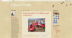 Desktop Screenshot of lilianscrafts.blogspot.com