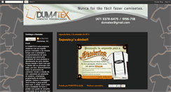 Desktop Screenshot of dumatex.blogspot.com