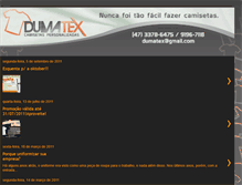 Tablet Screenshot of dumatex.blogspot.com