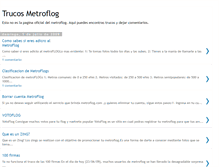 Tablet Screenshot of mejordelmetroflog.blogspot.com