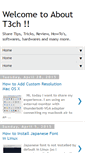 Mobile Screenshot of about-t3ch.blogspot.com