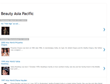 Tablet Screenshot of beautyasiapacific.blogspot.com