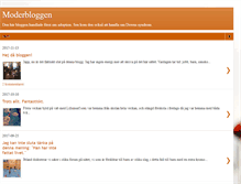 Tablet Screenshot of moderbloggen.blogspot.com