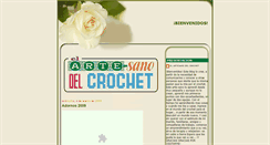 Desktop Screenshot of elarte-sanodelcrochet.blogspot.com