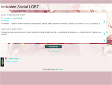 Tablet Screenshot of inclusionsociallgbtfontibon.blogspot.com