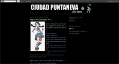 Desktop Screenshot of ciudadpuntaneva.blogspot.com