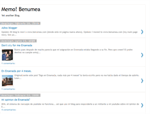 Tablet Screenshot of benumea.blogspot.com