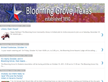 Tablet Screenshot of bloominggrove.blogspot.com