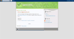 Desktop Screenshot of egglesscooking.blogspot.com