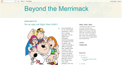 Desktop Screenshot of beyondthemerrimack.blogspot.com