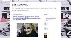 Desktop Screenshot of guymankowski.blogspot.com