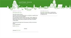 Desktop Screenshot of gesternnoch.blogspot.com