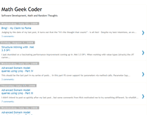 Tablet Screenshot of mathgeekcoder.blogspot.com