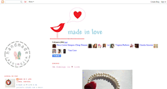 Desktop Screenshot of madeinloveshop.blogspot.com