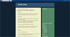 Desktop Screenshot of galwayswing.blogspot.com