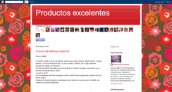 Desktop Screenshot of productosexcelentes2011.blogspot.com